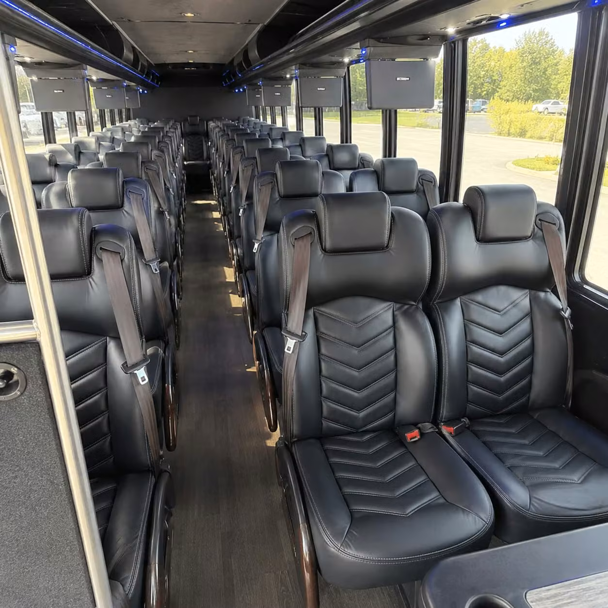 30 passenger minibus interior