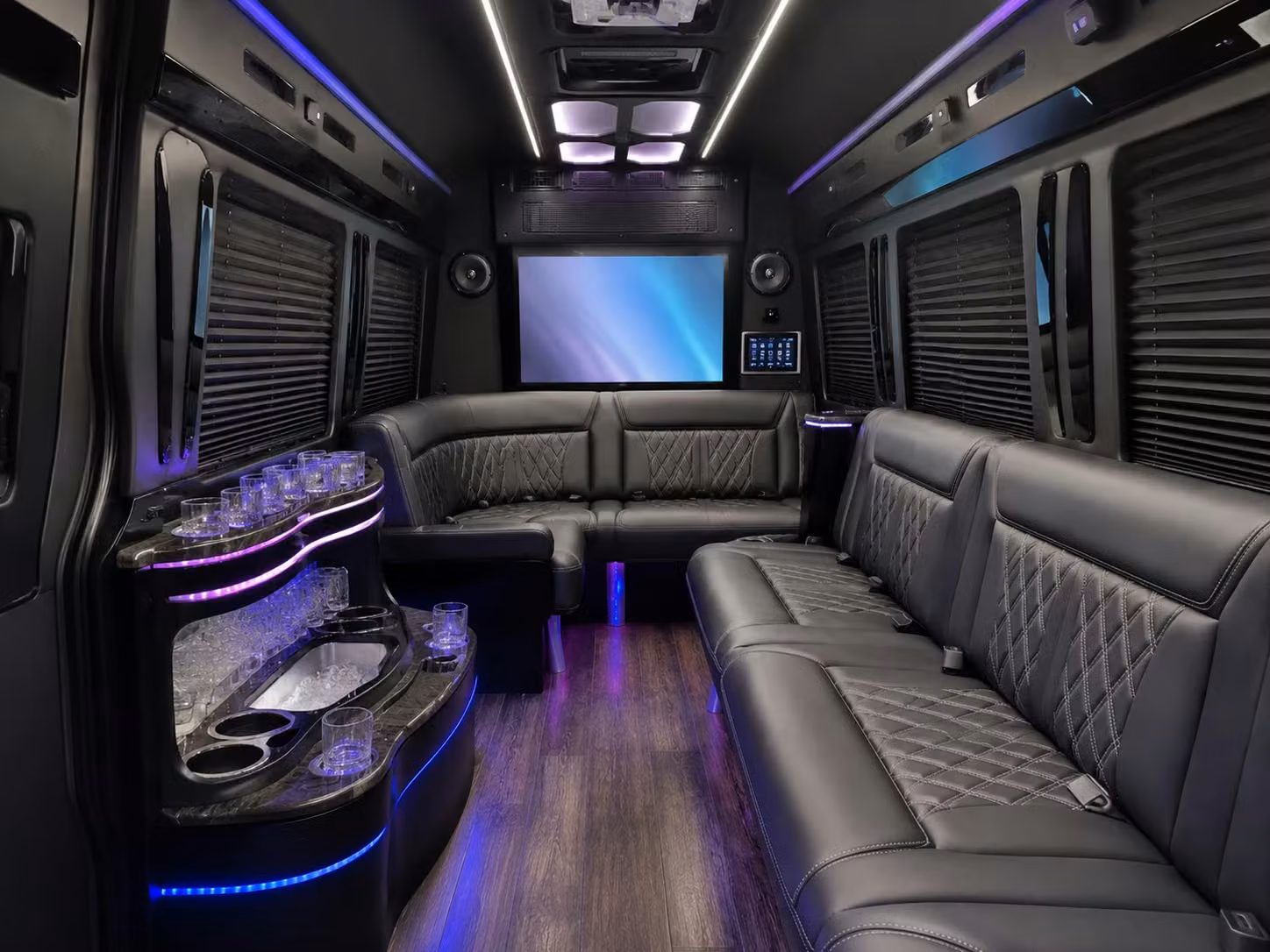 bus rental options for brownsville trips