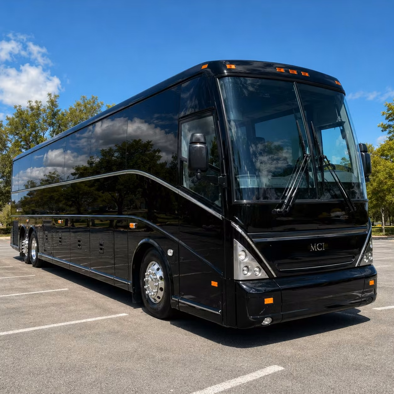 charter bus transportation for fort brown and south texas military events
