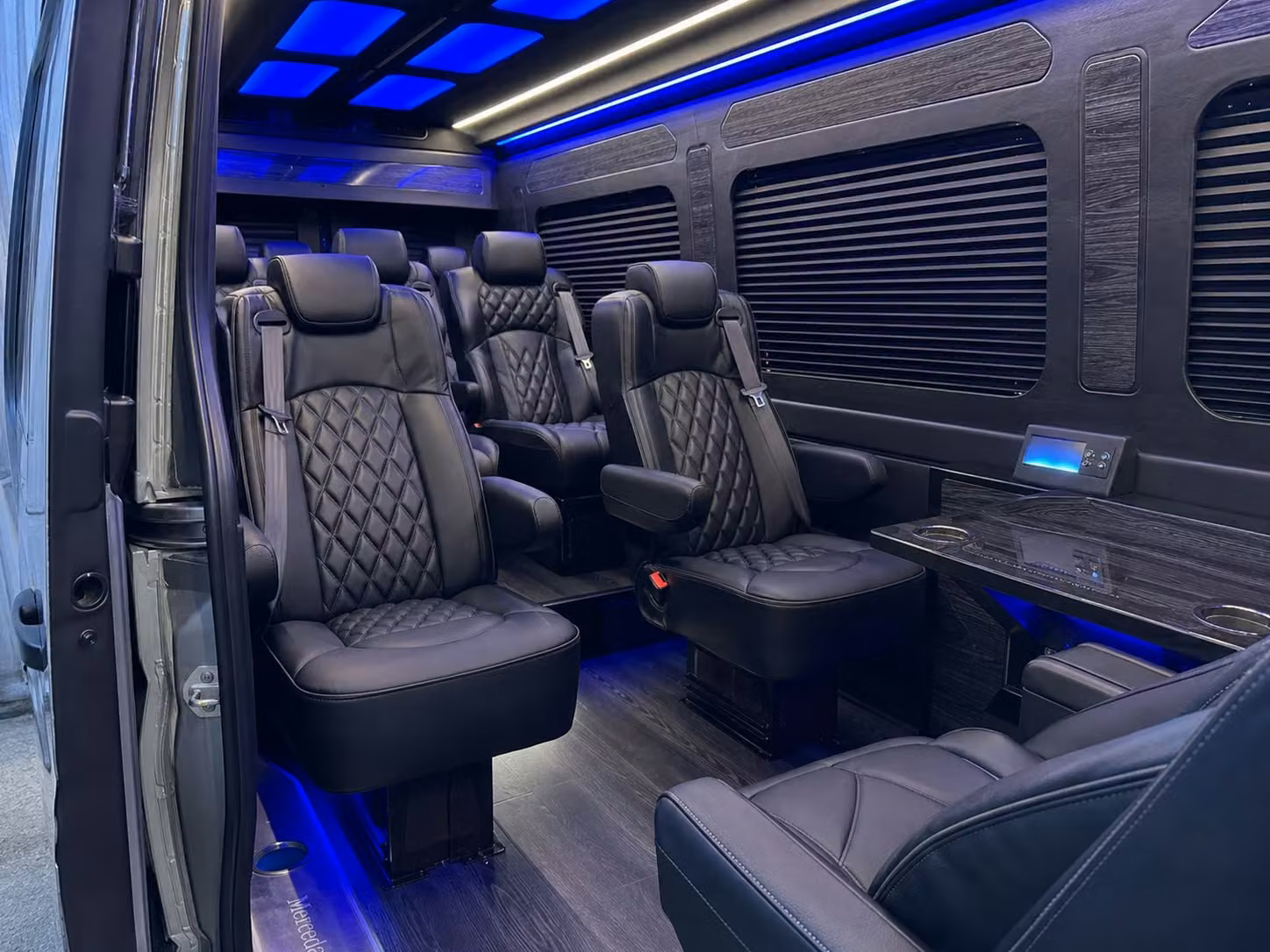 sprinter van transportation for groups and events across brownsville