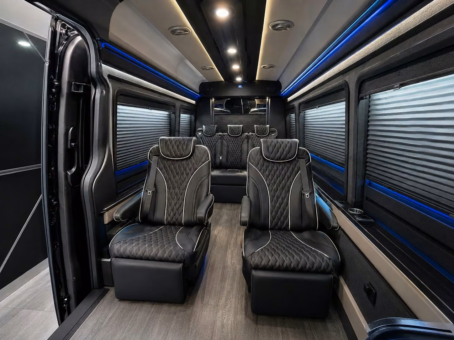 the best way to get a large group to south padre island from brownsville airport